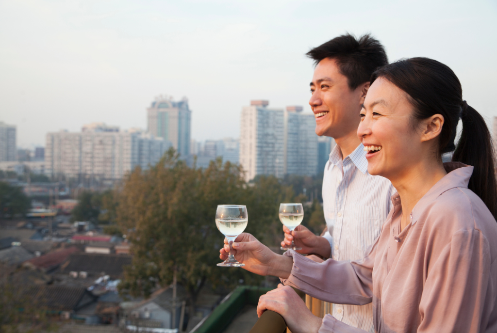 Couple enjoying the opportunities opened by their eb-5 capital investment