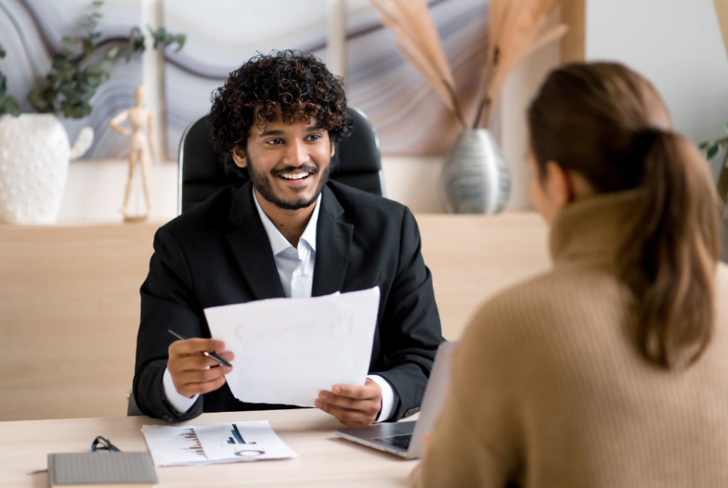 A potential investor being told the extent and details of the EB5 application