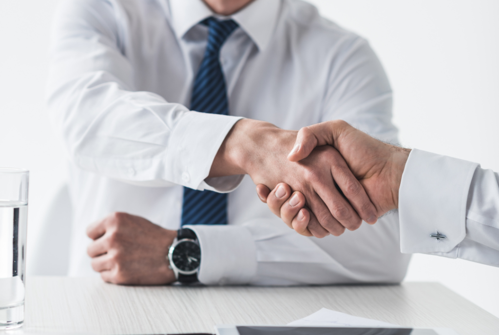 Man agreeing to legal reguirements for EB5 U.S. investment