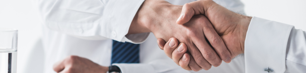 Handshake over a EB5 US investment agreement