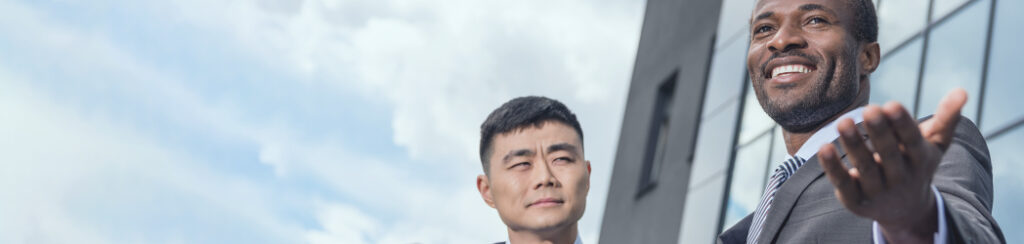 he discusses the eb-5 investor program with an Asian investor looking to secure his US residency