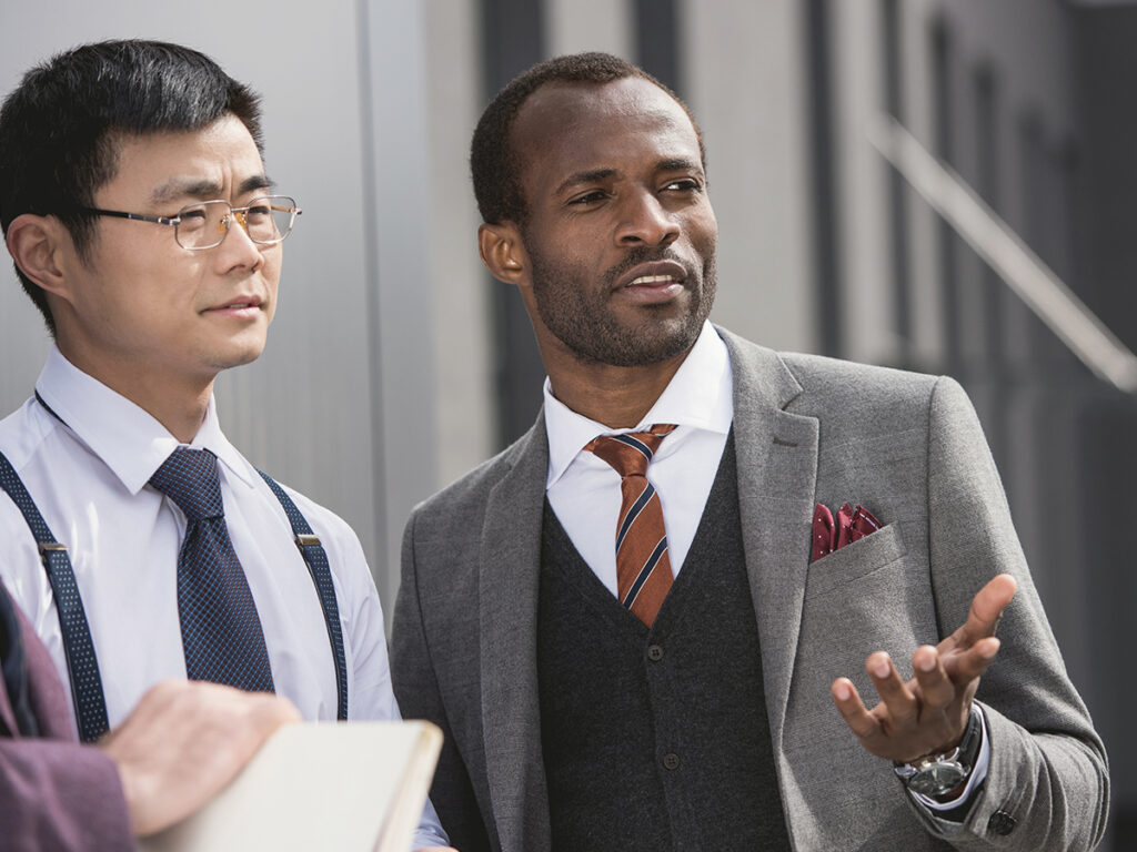two investors discussing the possibility of failed eb-5 projects