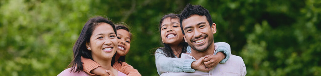 A happy immigrant family that went through eb5 for family instead of traditional sponsorship paths