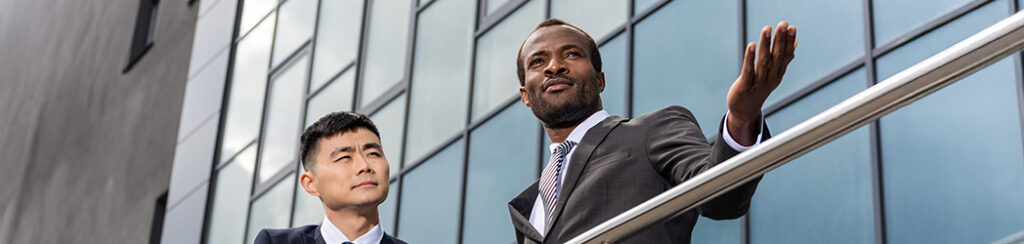 Two male investors talk about how job creation is assessed in eb5