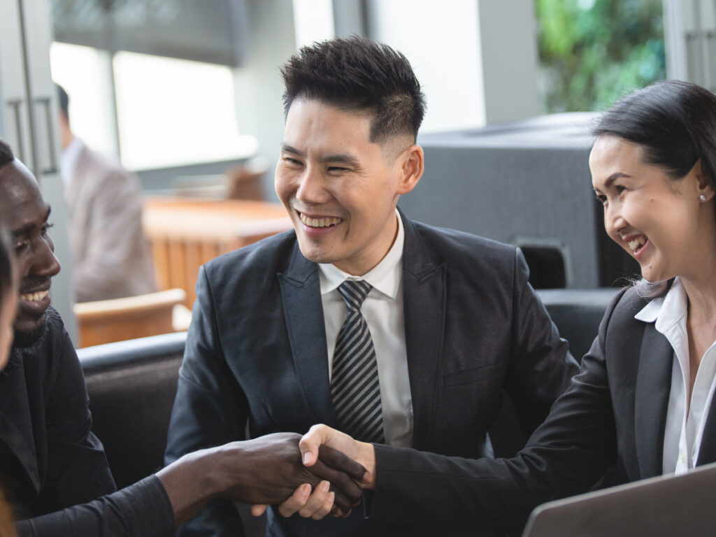 Investors discussing loan for eb5 visa with advisors